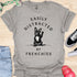 Easily distracted by frenchies - V17 - The Wave T-Shirt